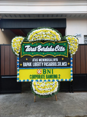 Papan Bunga Duka di Sirnaresmi