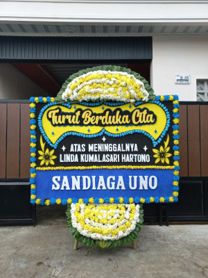 Papan Bunga Duka di Sirnaresmi