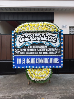 Papan Bunga Duka di Sirnaresmi